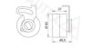 AUTEX 641384 Tensioner Pulley, timing belt